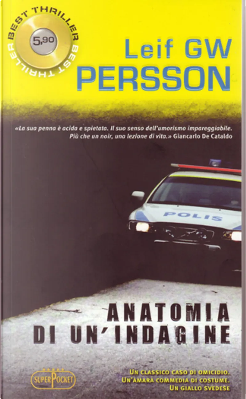 Copertina del libro Anatomia di un'indagine
