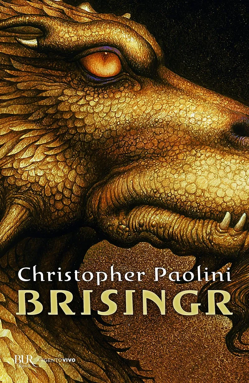 Copertina del libro Brisingr