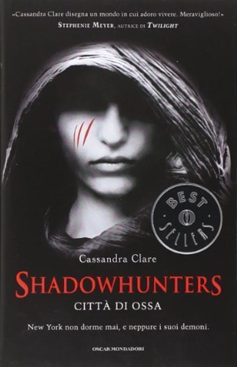 Copertina del libro Shadowhunters. La città di ossa
