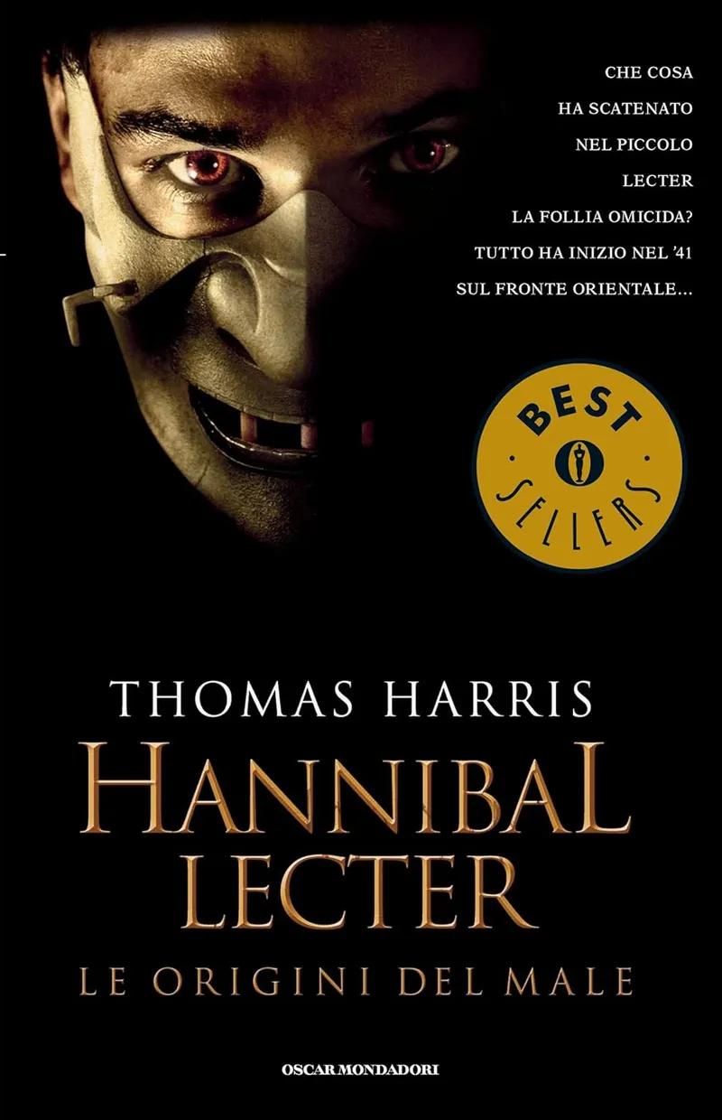 Copertina del libro Hannibal Lecter: le origini del male