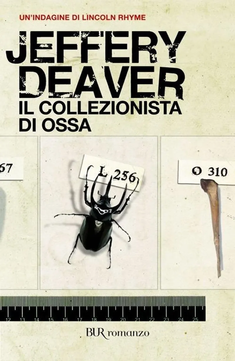 Copertina del libro Il collezionista di ossa