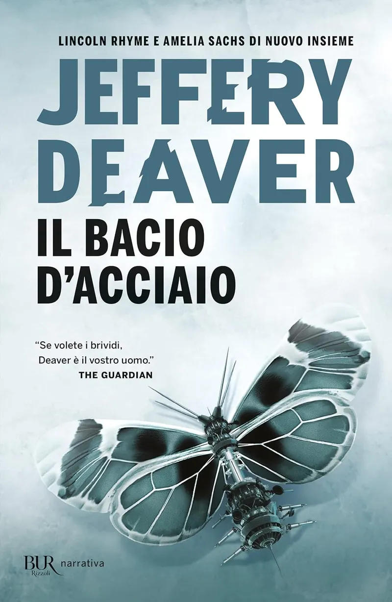 Copertina del libro Il bacio d’acciaio
