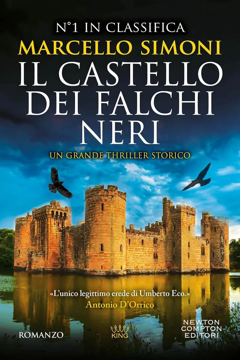 Copertina del libro Il castello dei falchi neri