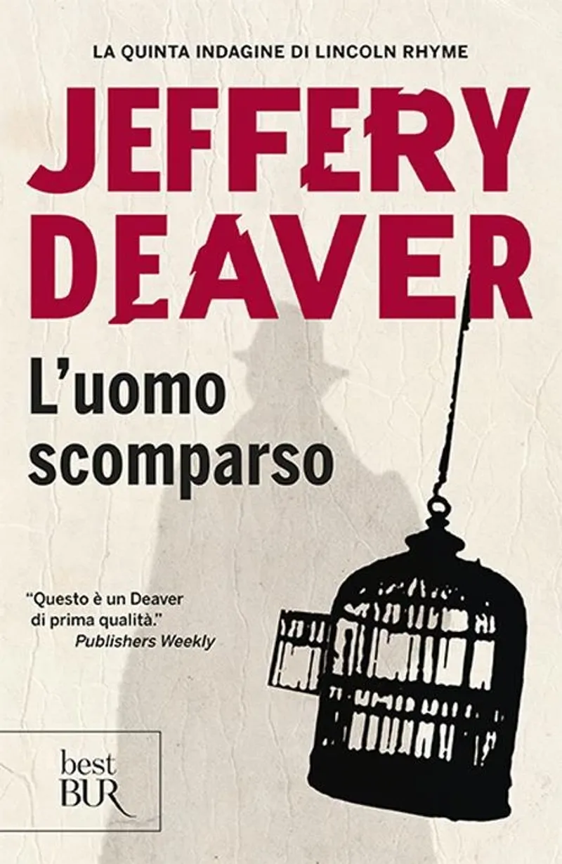 Copertina del libro L'uomo scomparso