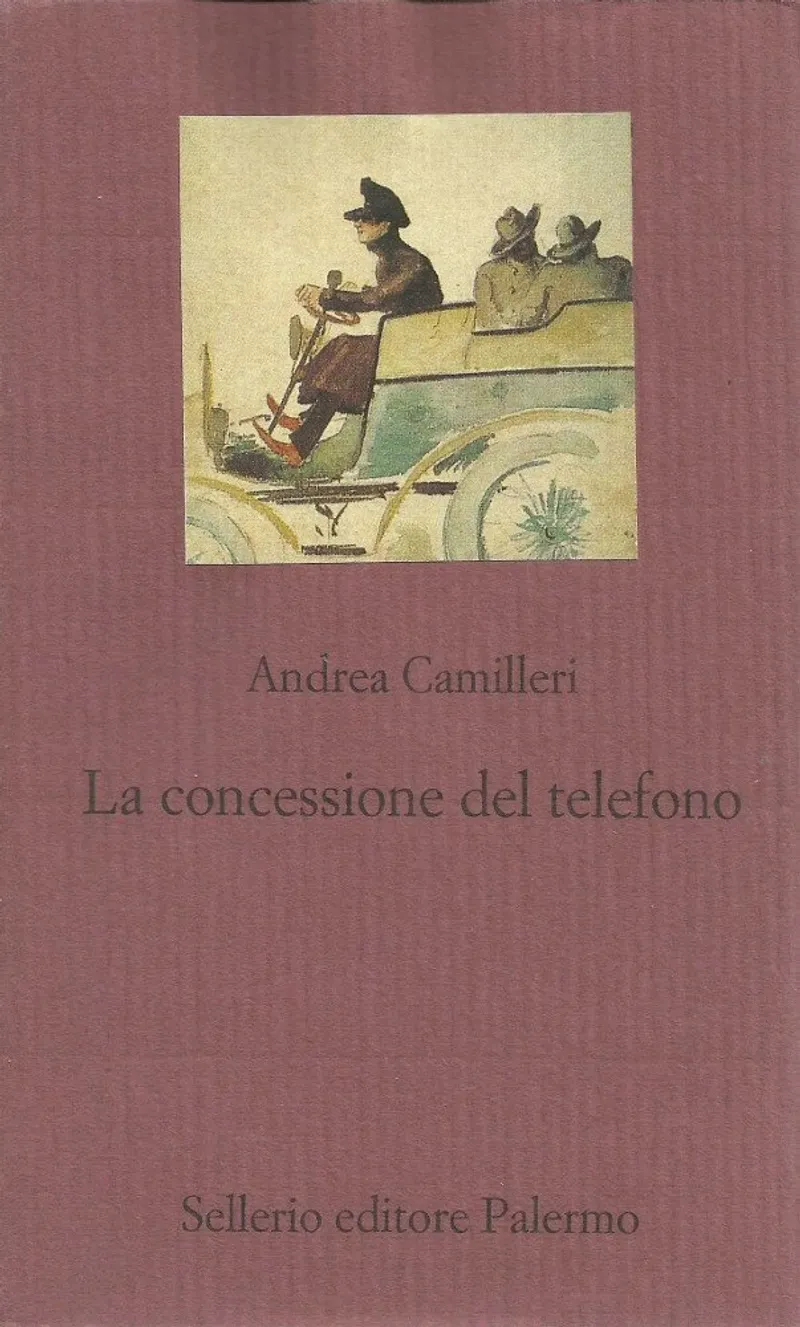 Copertina del libro La concessione del telefono
