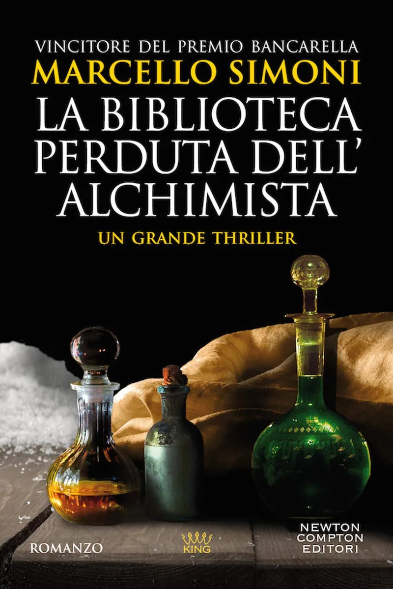 Copertina del libro La biblioteca perduta dell'alchimista