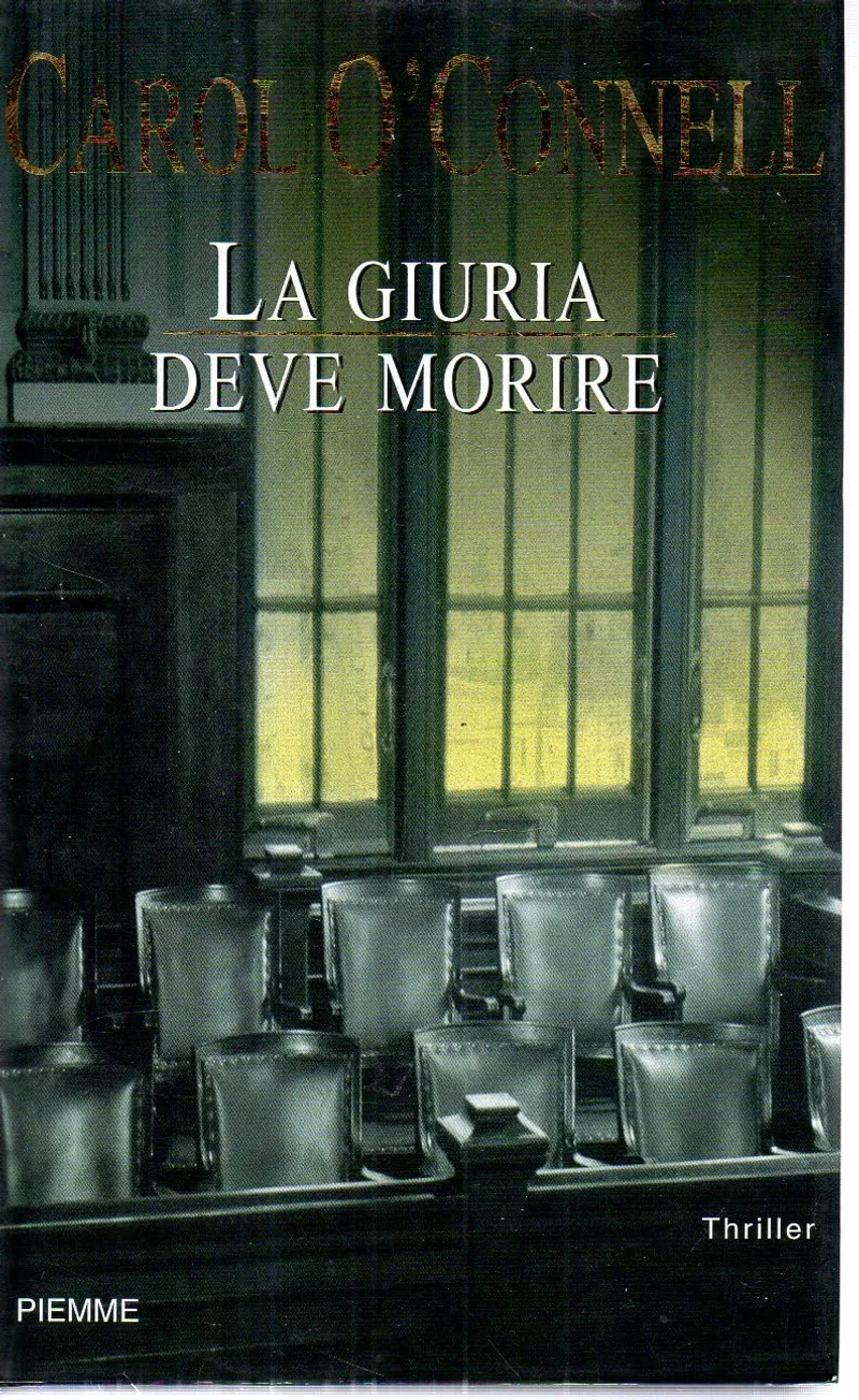 Copertina del libro La giuria deve morire