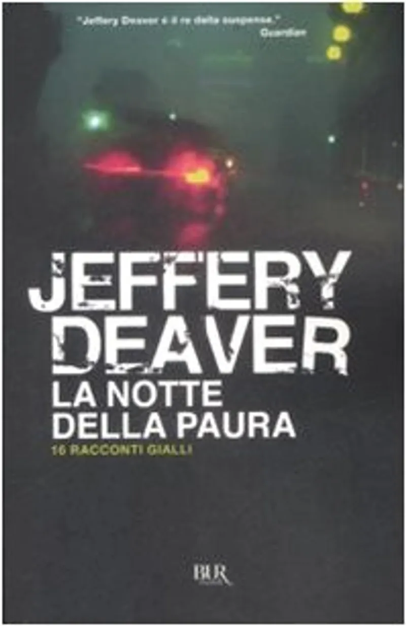 Copertina del libro La notte della paura