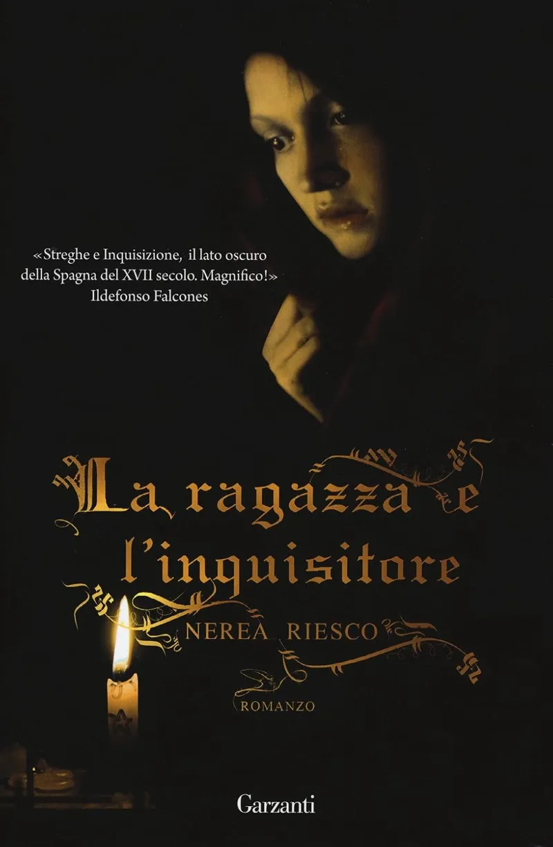 Copertina del libro La ragazza e l'inquisitore