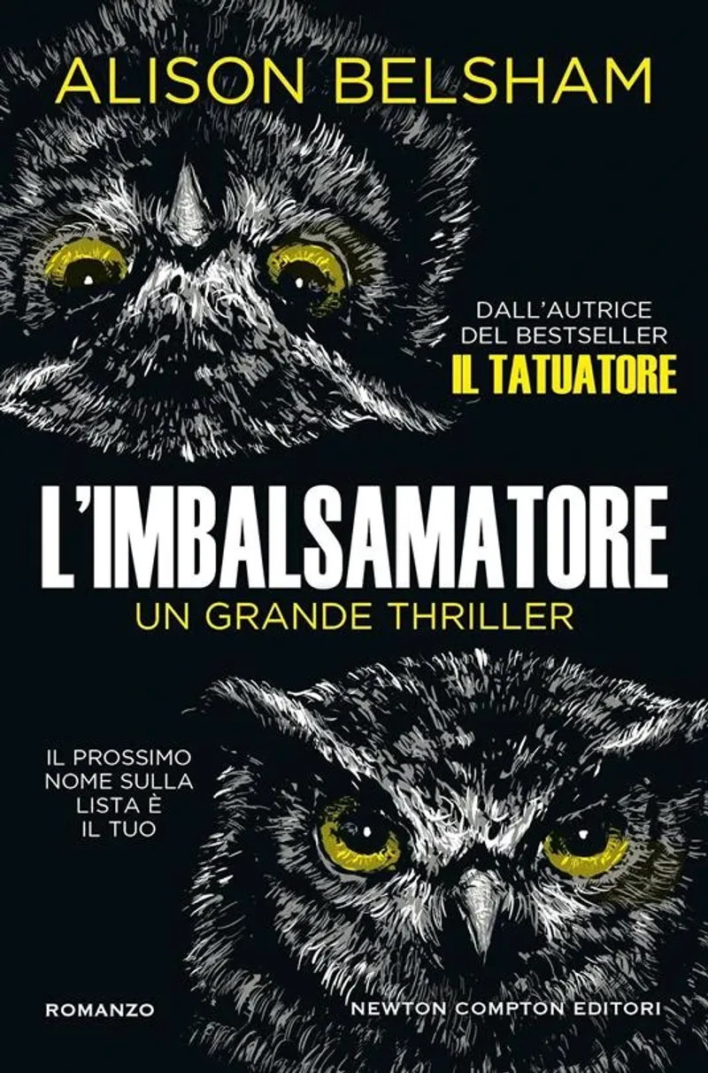 Copertina del libro L'imbalsamatore