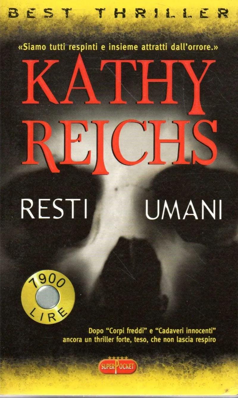 Copertina del libro Resti umani