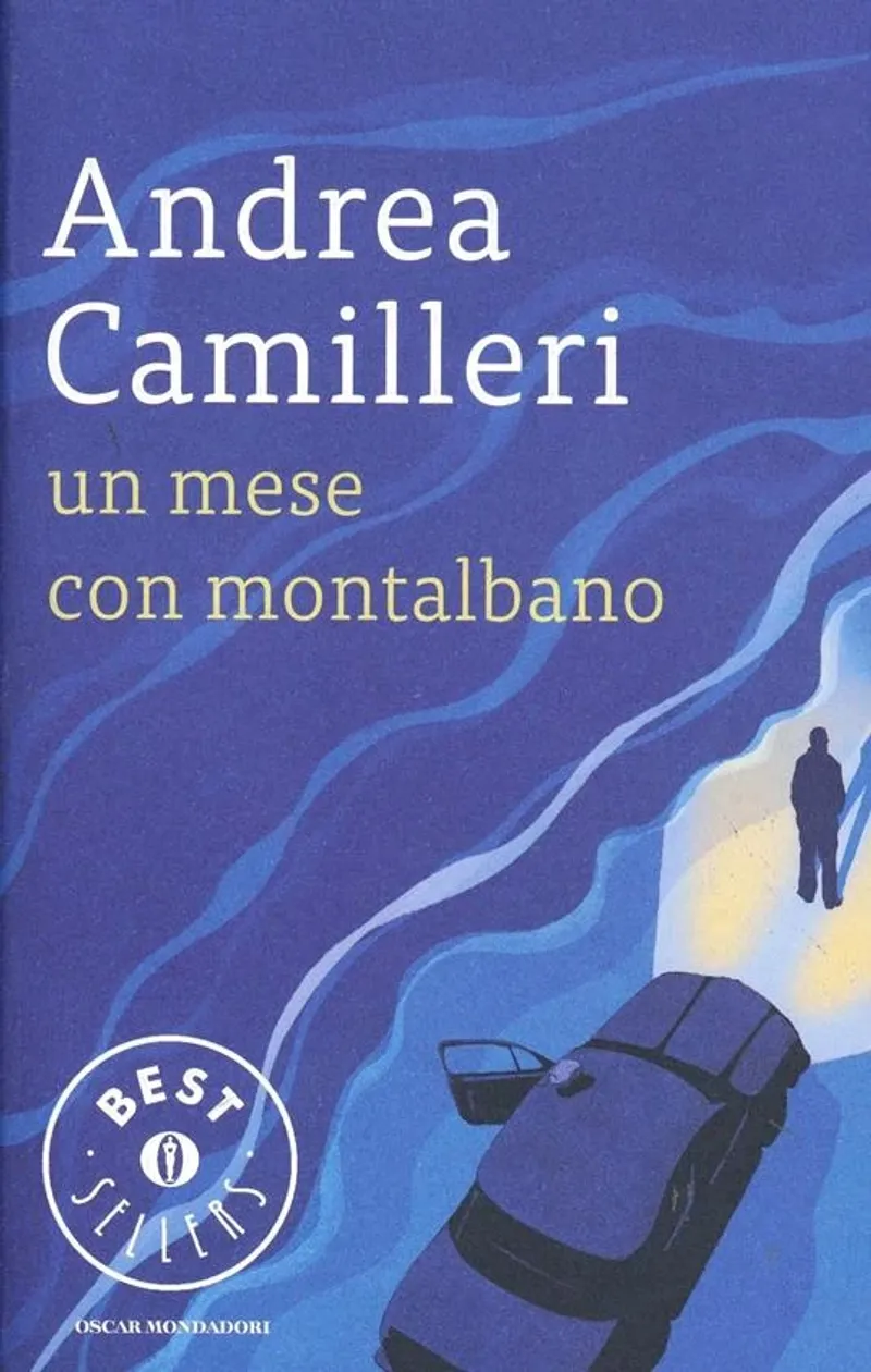 Copertina del libro Un mese con Montalbano